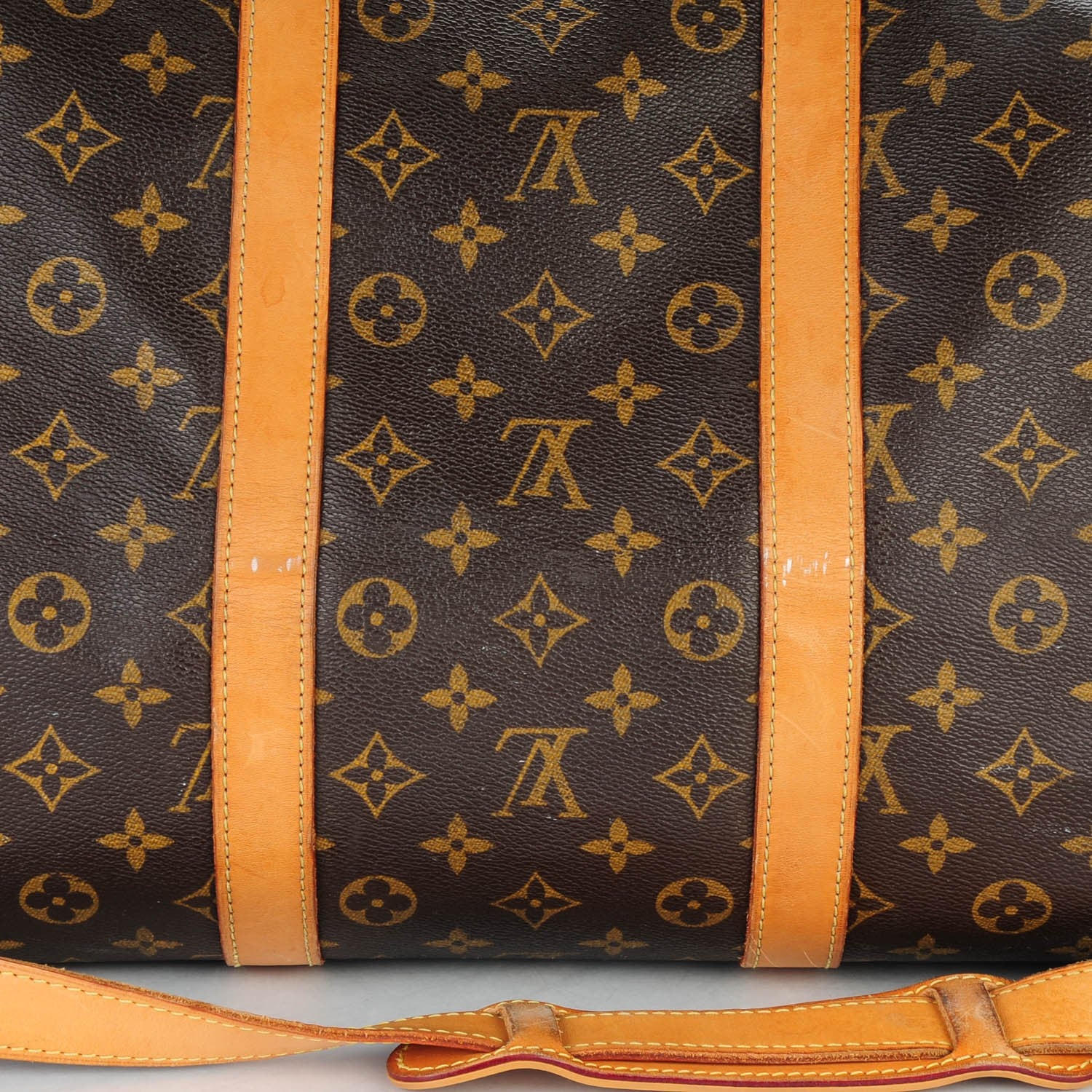 Louis Vuitton Monogram Keepall Bandouliere 55 9 of 11