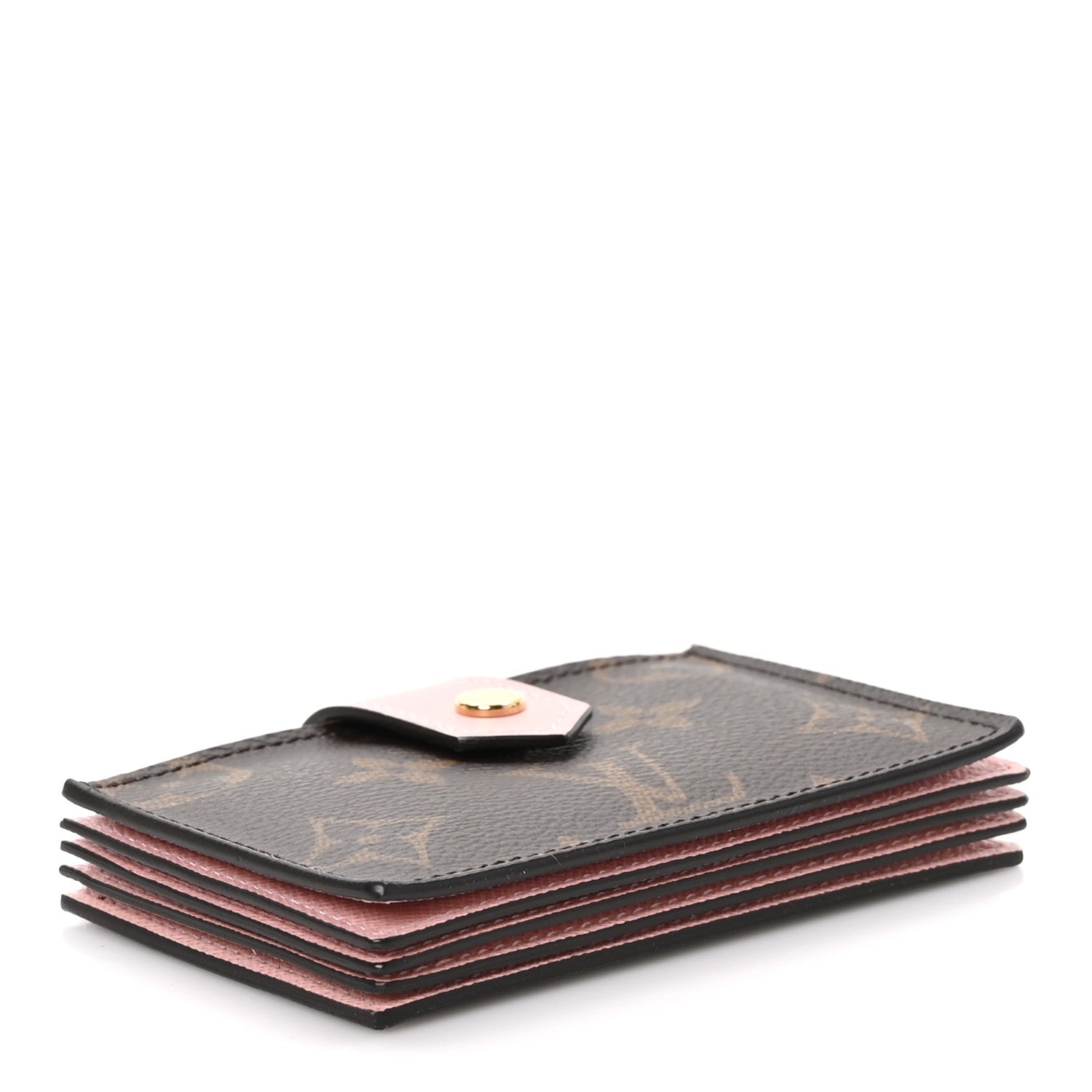 Louis Vuitton Monogram Gusset Card Holder Rose Ballerine 4 of 9