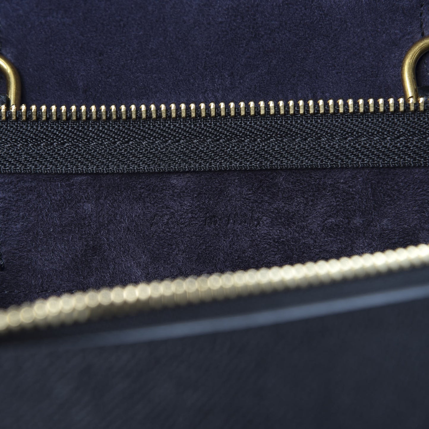 Grained Calfskin Nano Belt Bag Black