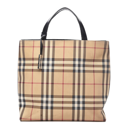 Burberry House Check Medium Tote Black 1 of 14