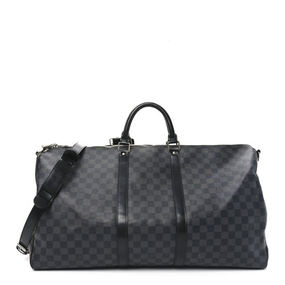 Louis Vuitton Damier Graphite Keepall Bandouliere 55 1 of 10