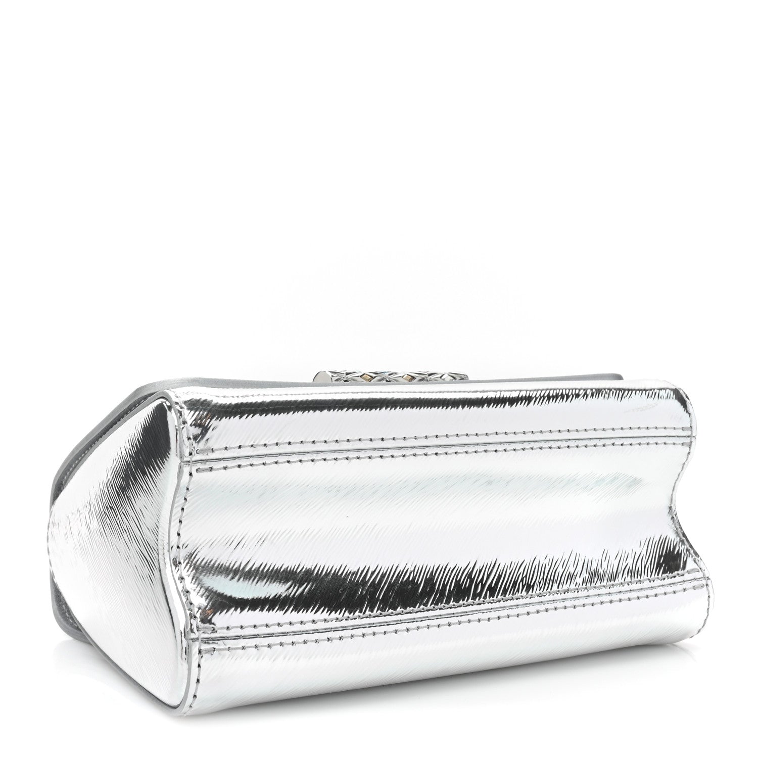 Louis Vuitton Mirror Epi Swarovski Strass Twist PM Silver 5 of 10
