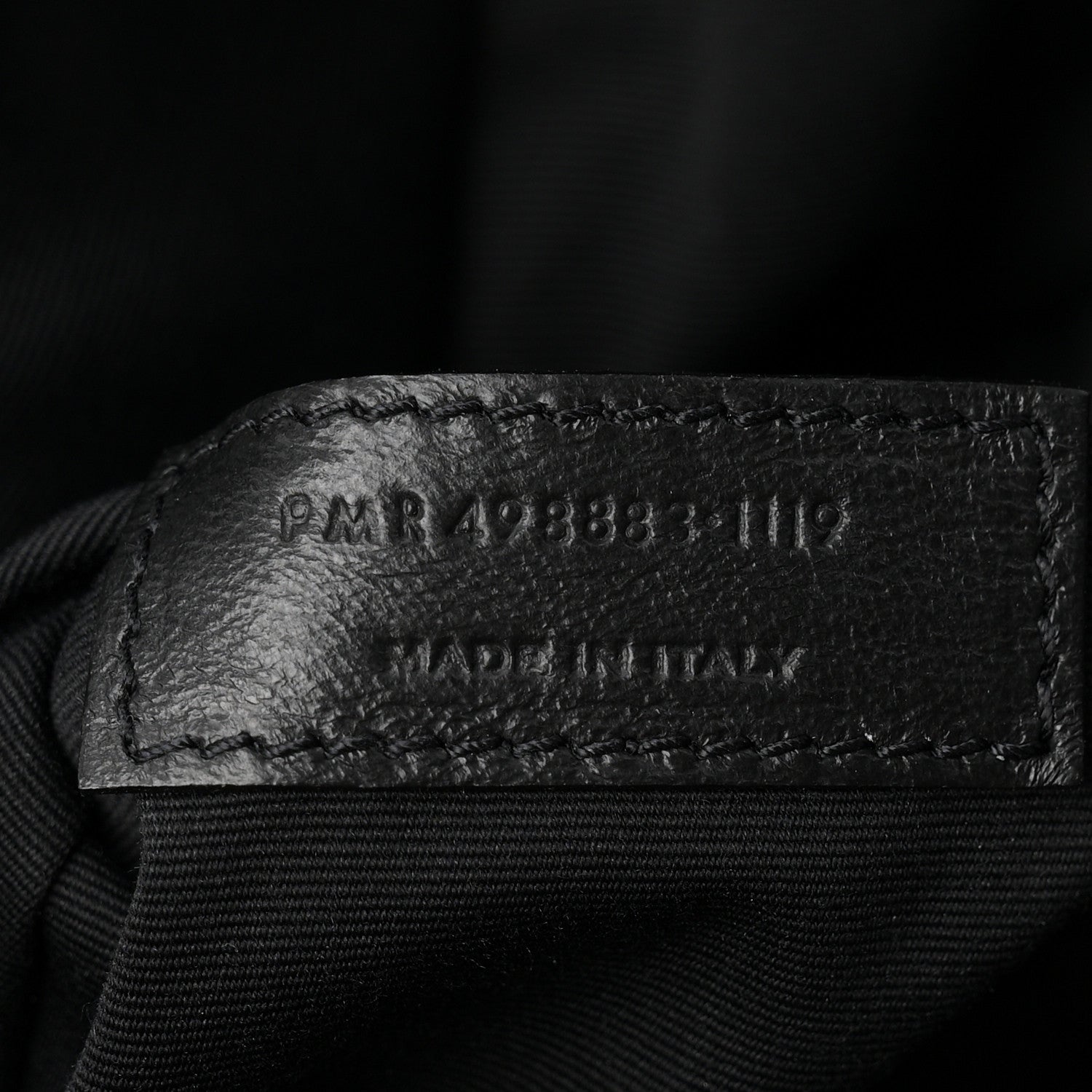 Saint Laurent Crinkled Calfskin Matelasse Monogram Large Niki Chain Satchel Black 7 of 11