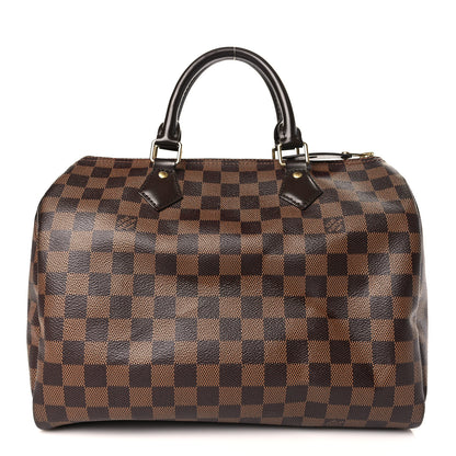 Louis Vuitton Damier Ebene Speedy 30 1 of 7