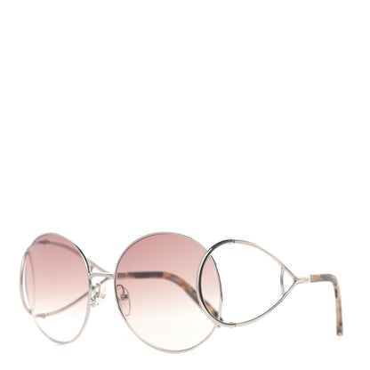 Chloe Jackson Oversized Round Sunglasses CE124S Turtledove 1 of 7