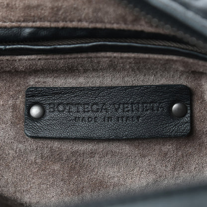 Bottega Veneta Nappa Intrecciato Medium Shoulder Bag Black 6 of 9