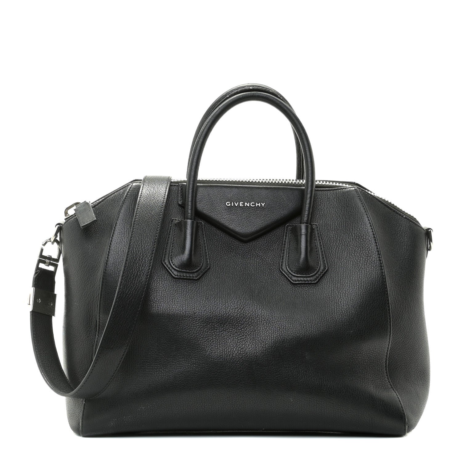 Givenchy Sugar Goatskin Medium Antigona Black 1 of 19