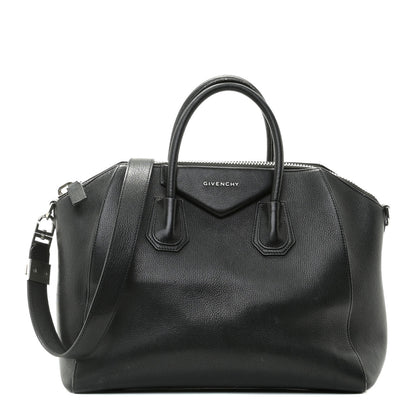 Givenchy Sugar Goatskin Medium Antigona Black 1 of 19