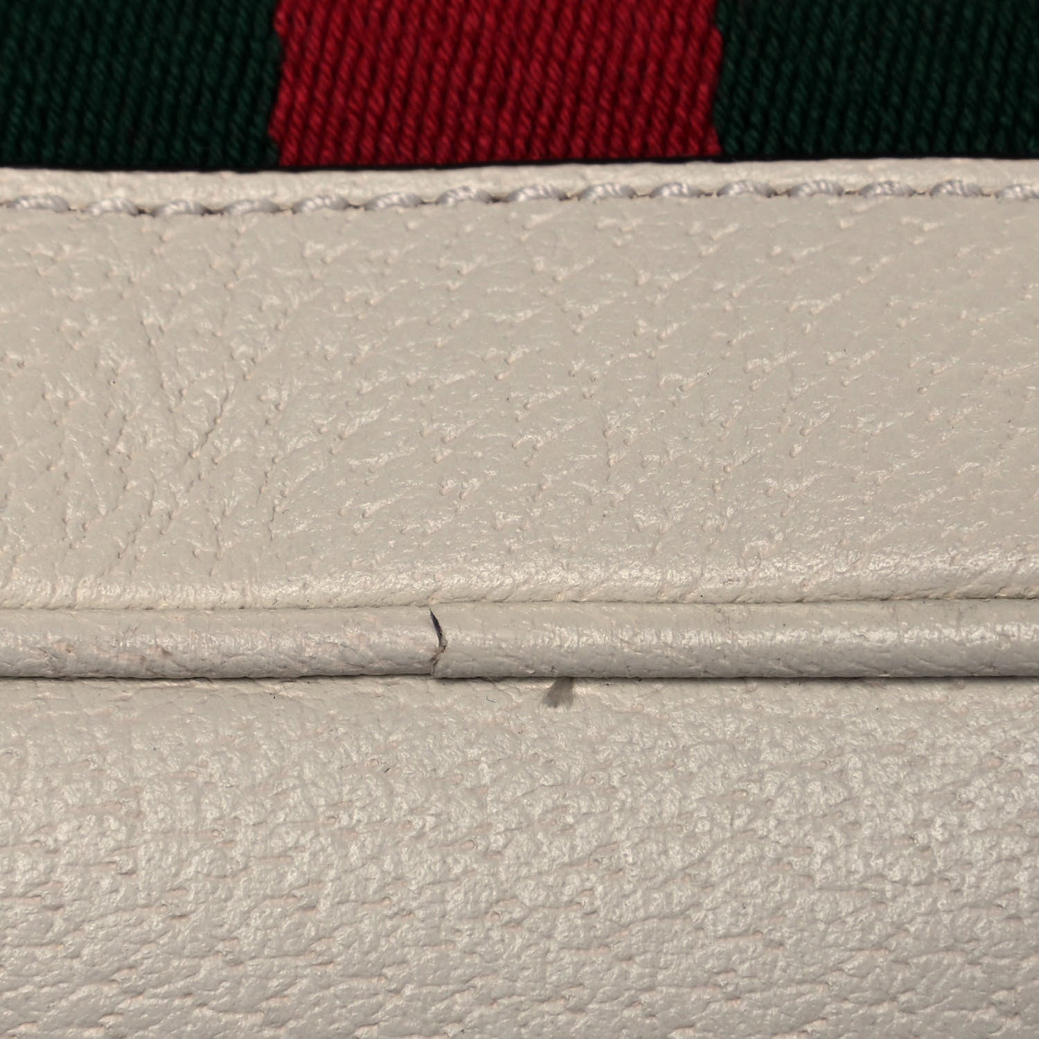 Gucci GG Supreme Monogram Flora Web Small Ophidia Day Backpack White 10 of 12