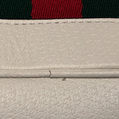 Gucci GG Supreme Monogram Flora Web Small Ophidia Day Backpack White 10 of 12