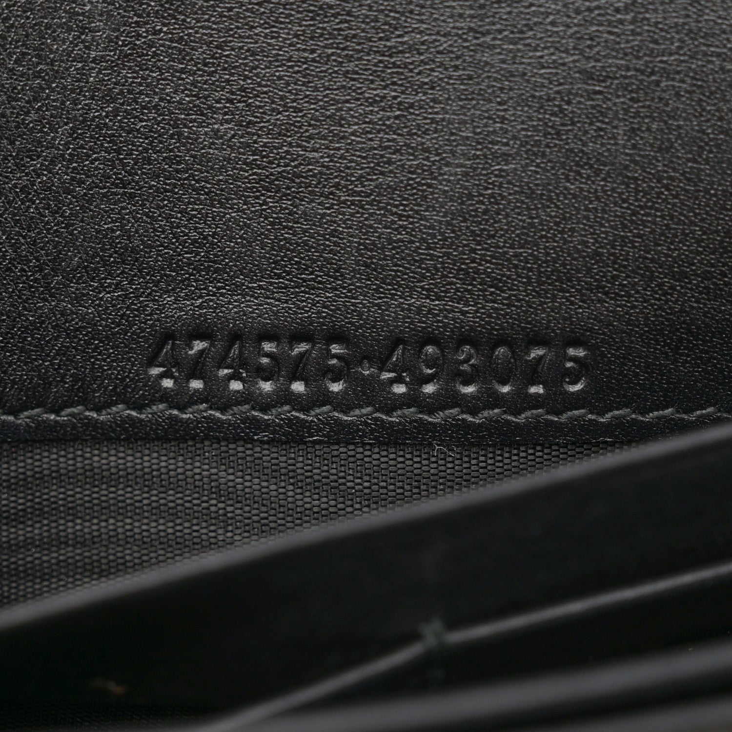Gucci Calfskin Matelasse GG Marmont Chain Wallet Black 8 of 15