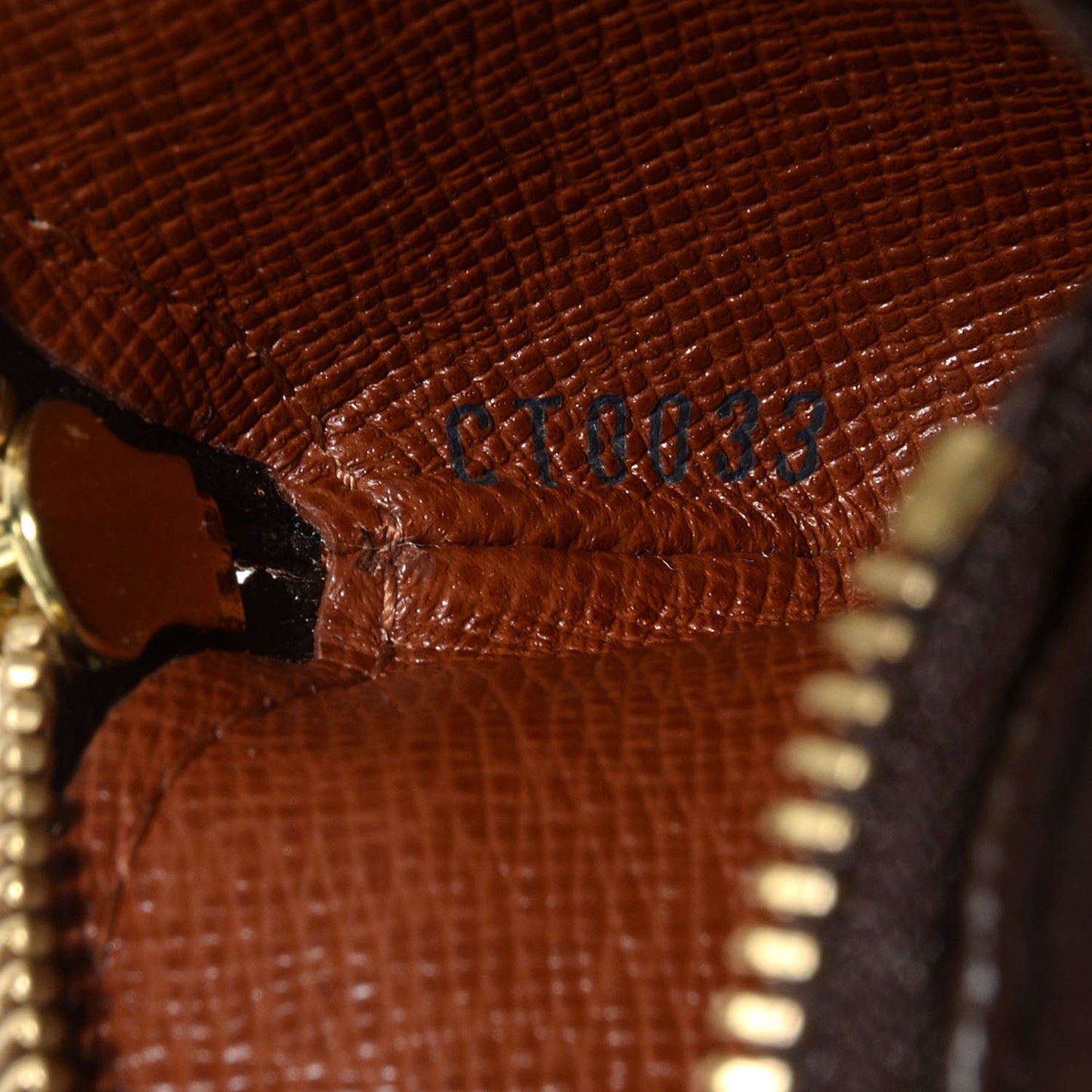 Monogram Round Coin Purse
