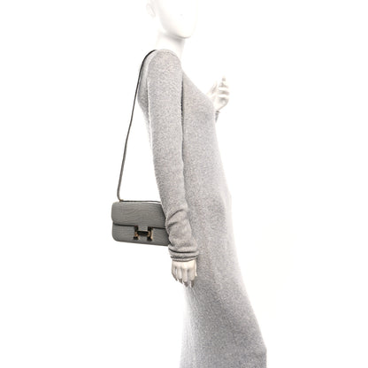Hermes Matte Alligator Constance 1-Elan Gris Cement 2 of 12
