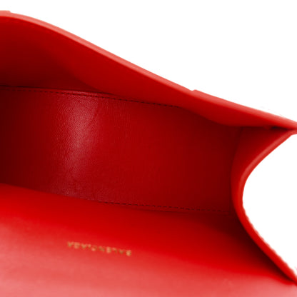 Balenciaga Shiny Box Calfskin Hourglass Top Handle Bag XS Bright Red 5 of 12