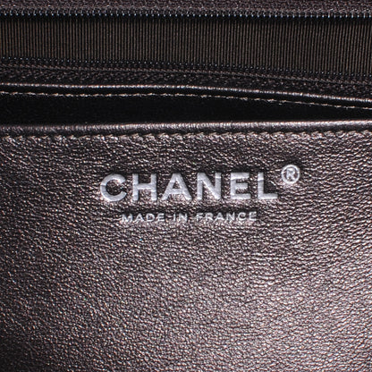 Chanel Lambskin Maxi Single Flap Flap Dark Grey 6 of 8