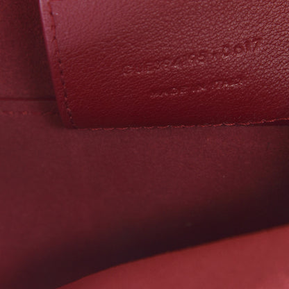 Saint Laurent Calfskin Large Shopping Tote Bordeaux 8 of 13