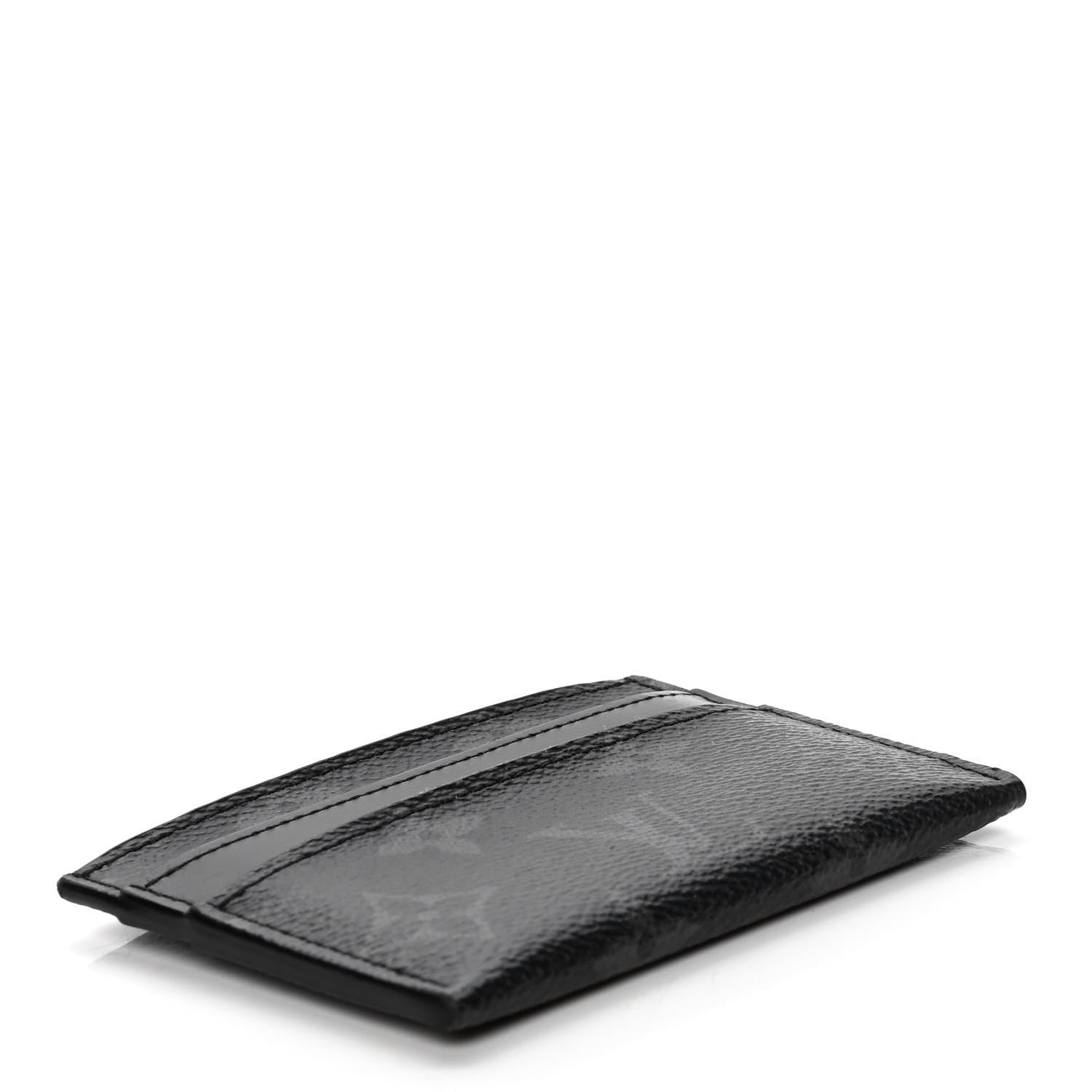 Louis Vuitton Monogram Eclipse Porte-Cartes Double Card Holder 4 of 7