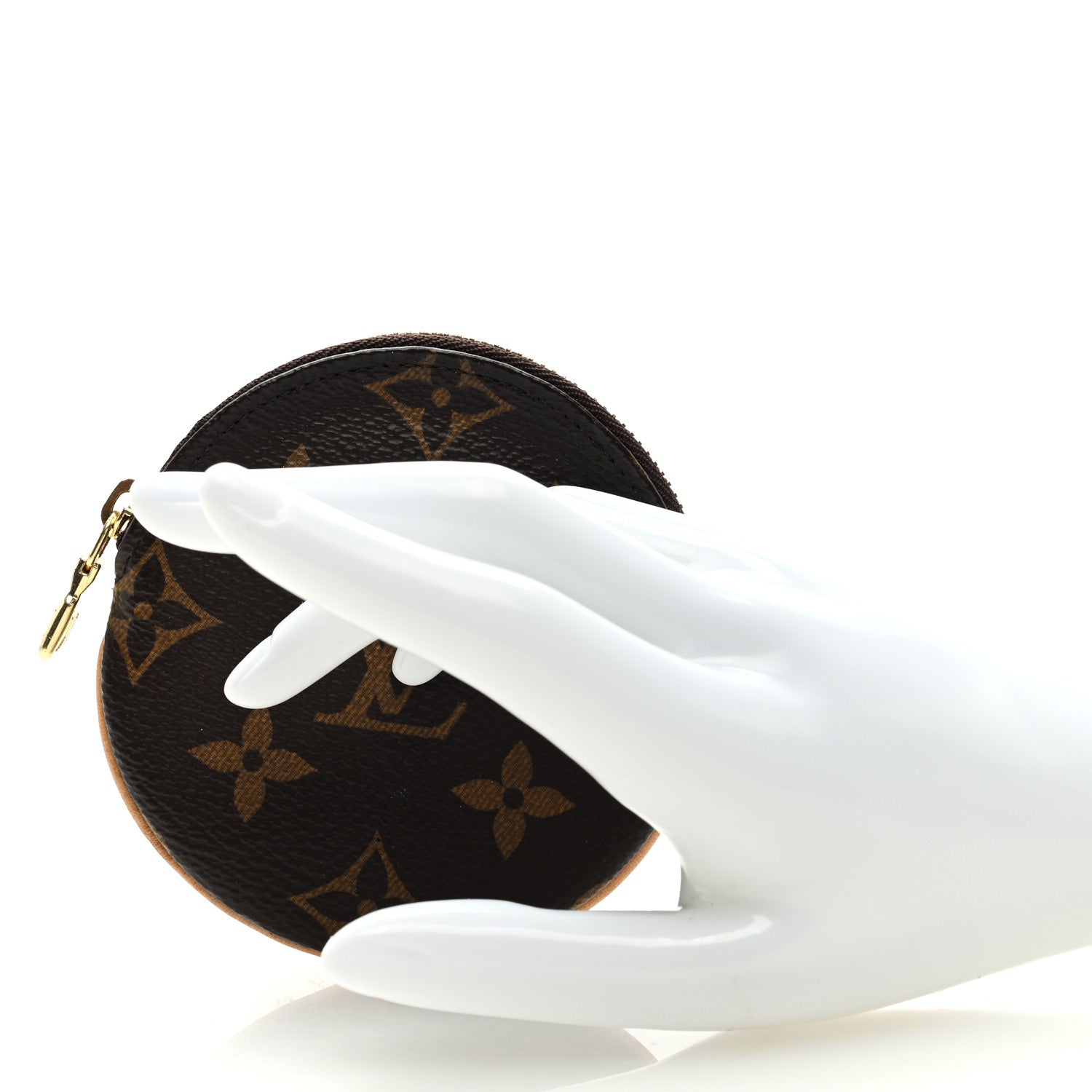Louis Vuitton Monogram Round Coin Purse 2 of 6