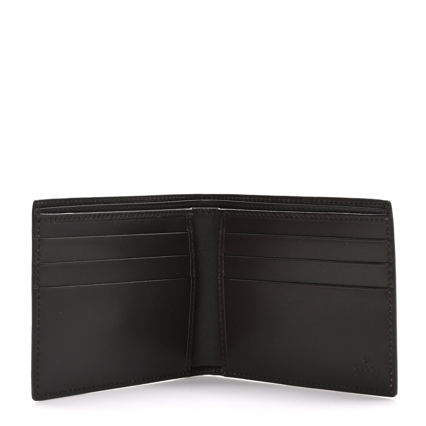 Crocodile Bi-Fold Wallet Brown
