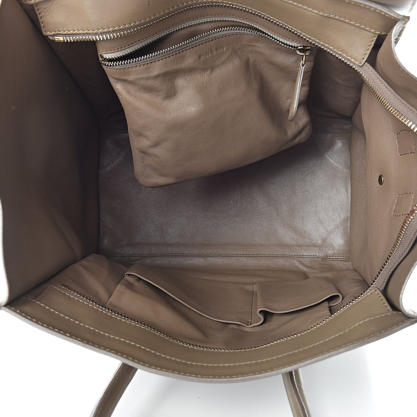 Smooth Calfskin Mini Luggage Dune