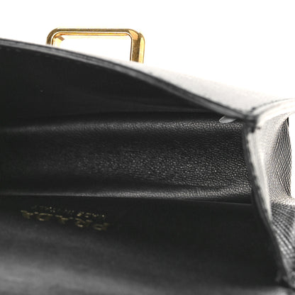 Prada Saffiano Astrology Mini Cahier Bag Black 5 of 8