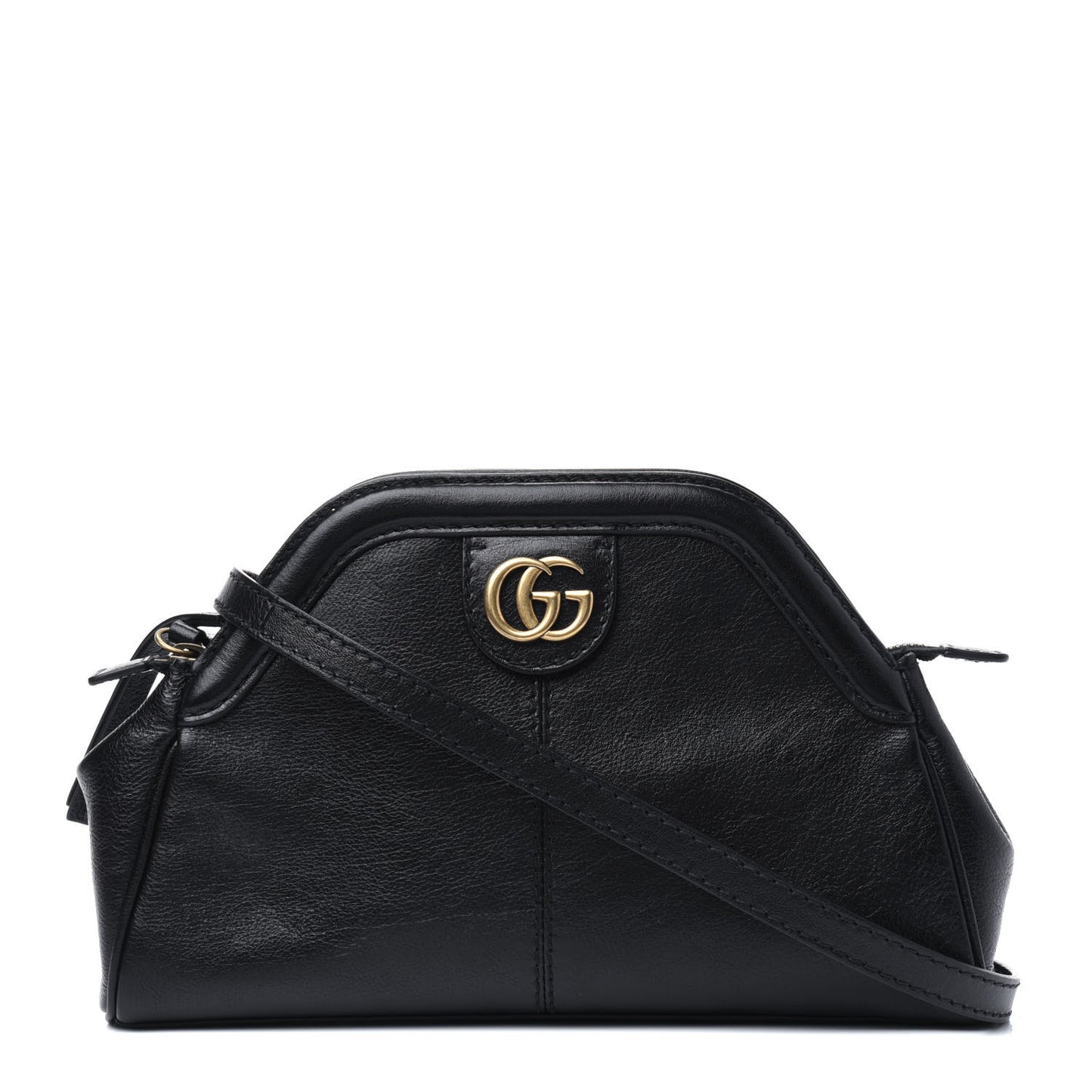 Calfskin Small Re(Belle) Crossbody Bag Black