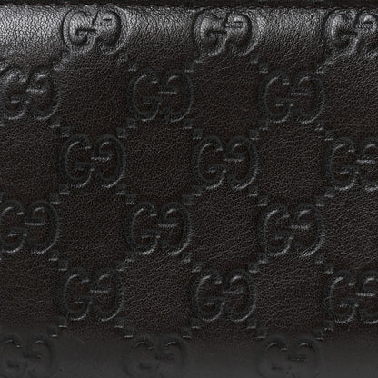 Gucci Guccissima Vitello Tender Donna Long Wallet Testa di Moro 10 of 17