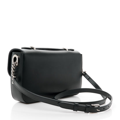 Gucci Senna Calfskin Petite GG Top Handle Shoulder Bag Black 3 of 11