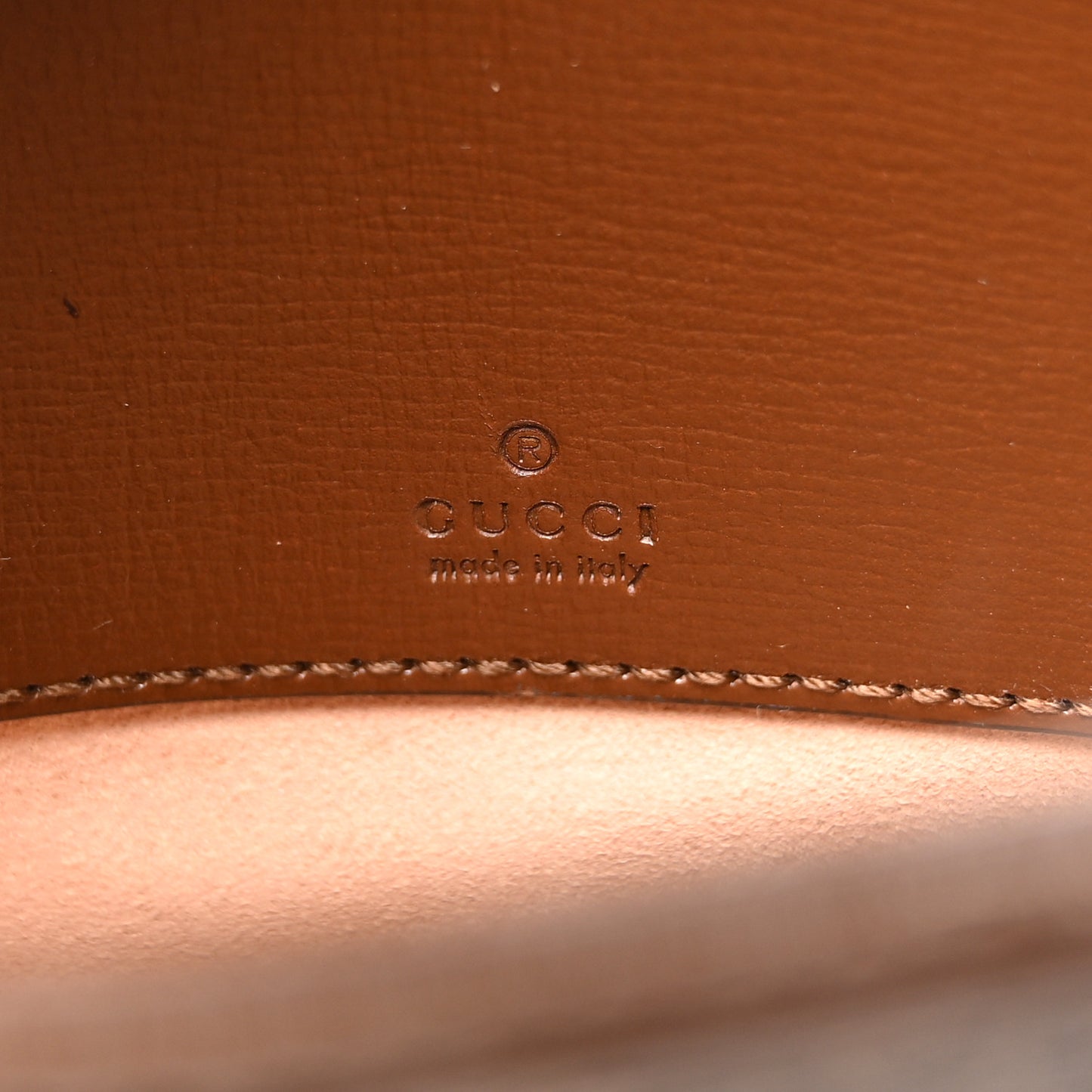 GG Supreme Monogram Azalea Calfskin Web Mini Jackie 1961 Hobo Beige Ebony Brown Sugar
