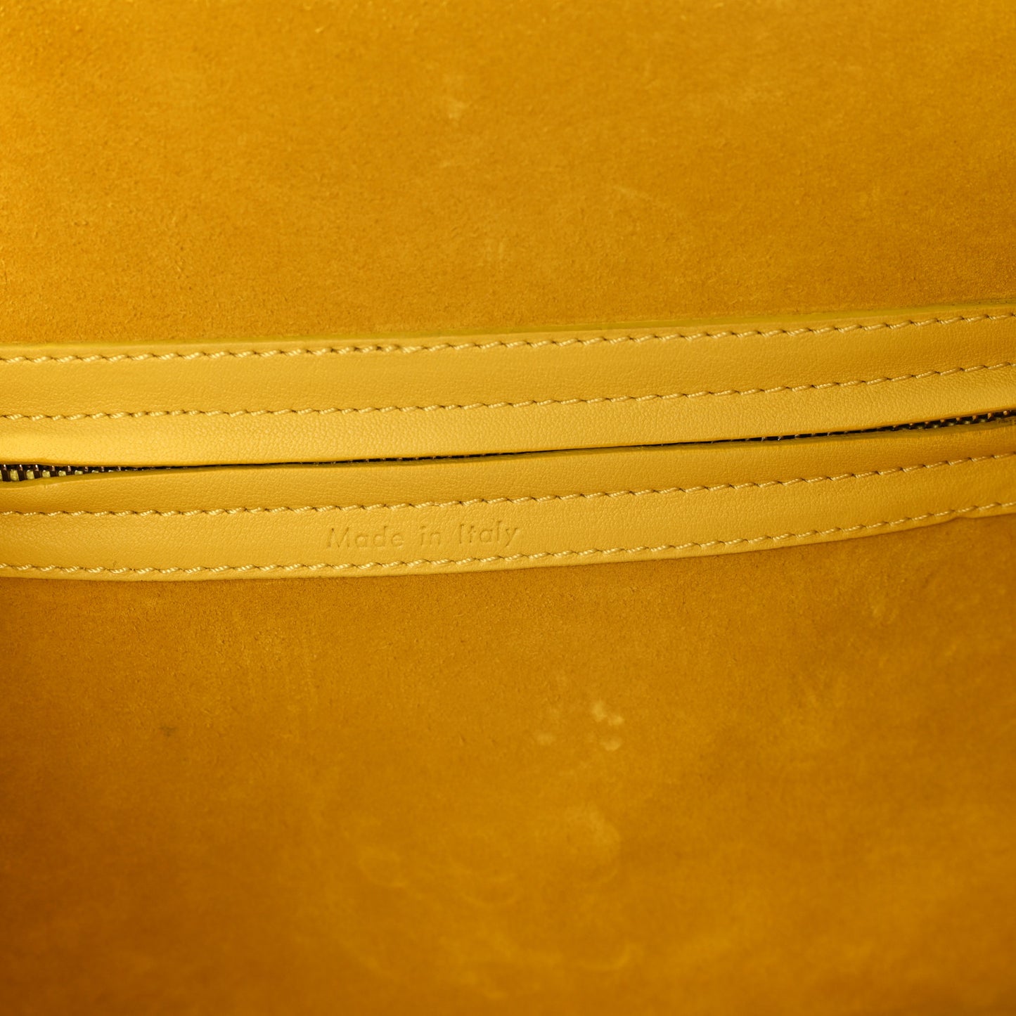 Grained Calfskin Medium Phantom Luggage Sun Yellow