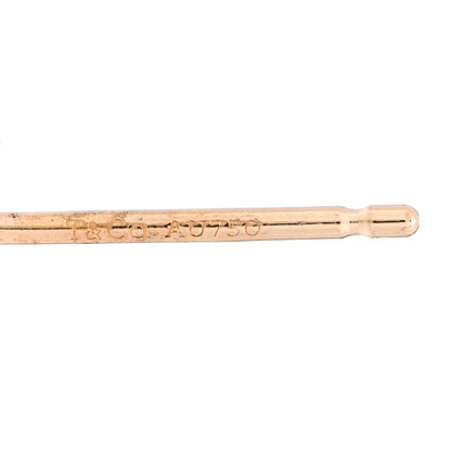 Tiffany 18K Rose Gold Graffiti Non Single Earring 4 of 5