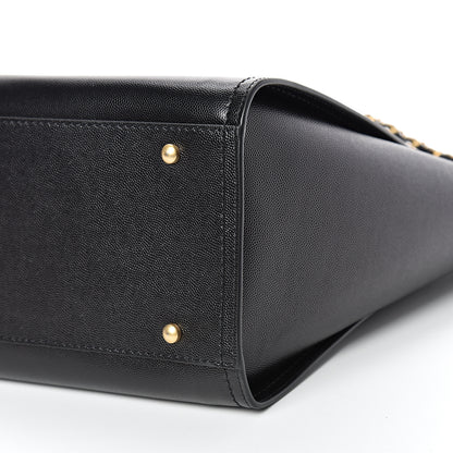 Chanel Caviar Small Studded Deauville Tote Black 9 of 10