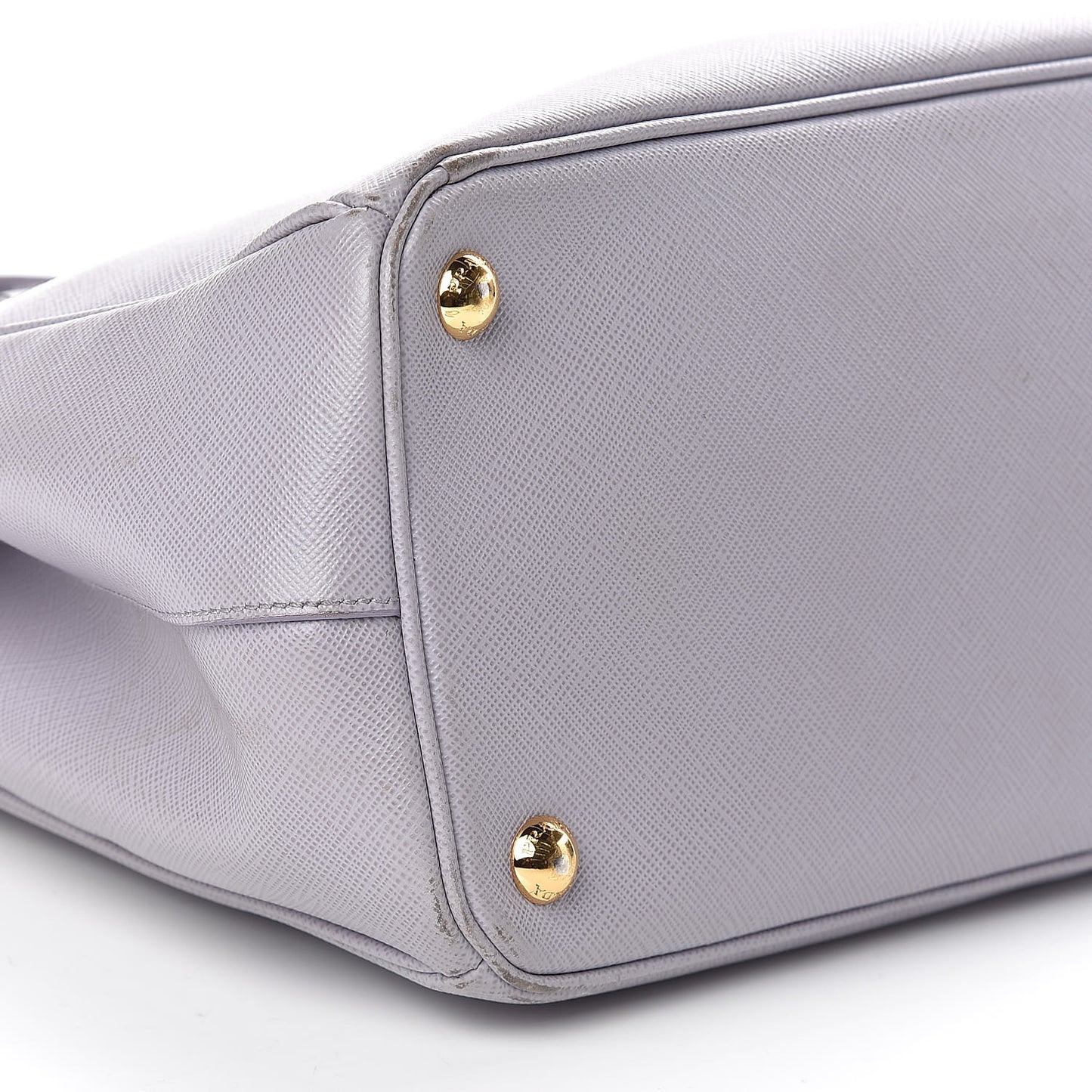 Saffiano Small Galleria Double Zip Tote Glicine