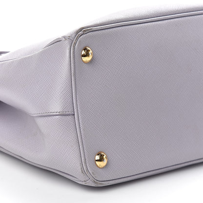 Prada Saffiano Small Galleria Double Zip Tote Glicine 7 of 13