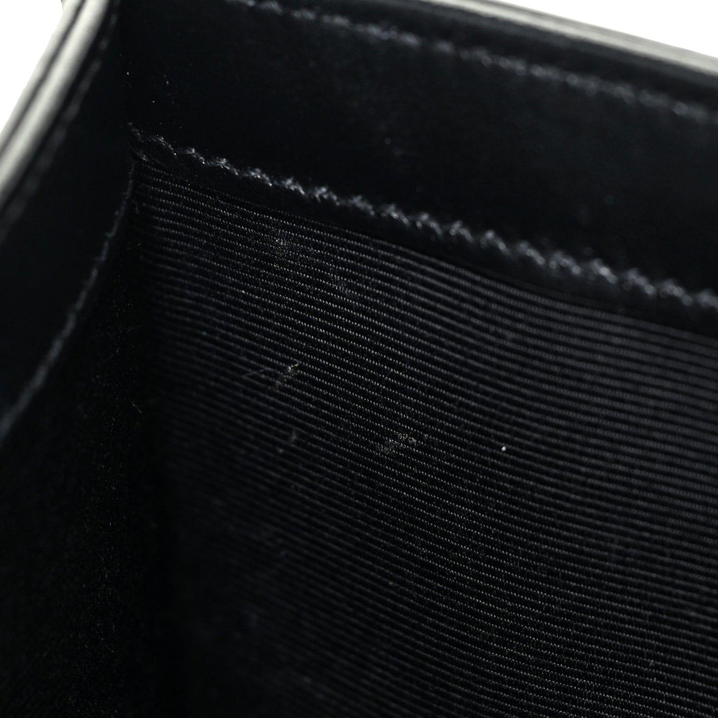 Calfskin Star Print Medium Monogram Kate Satchel Black