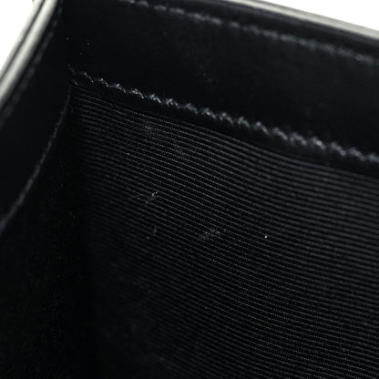 Saint Laurent Calfskin Star Print Medium Monogram Kate Satchel Black 14 of 18