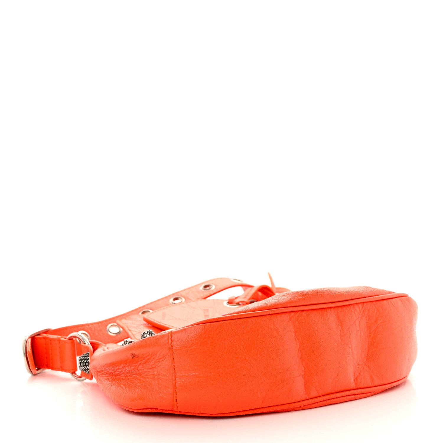 Balenciaga Agneau Arena Le Cagole Shoulder Bag XS Orange 4 of 11