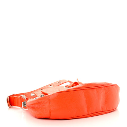 Balenciaga Agneau Arena Le Cagole Shoulder Bag XS Orange 4 of 11