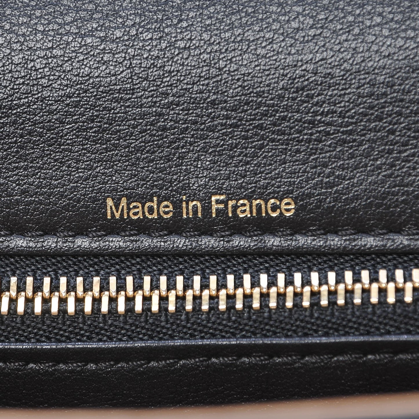 Calfskin MM Tempete Satchel Black