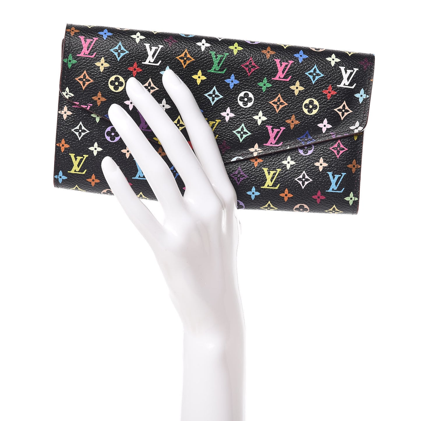 Monogram Multicolor Sarah Wallet NM Black Grenade