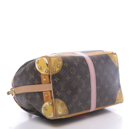 Louis Vuitton Monogram Summer Trunks Speedy Bandouliere 30 4 of 12