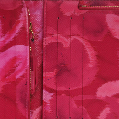 Louis Vuitton Monogram Articles de Voyage Ikat Insolite Wallet Rose Indien 6 of 9