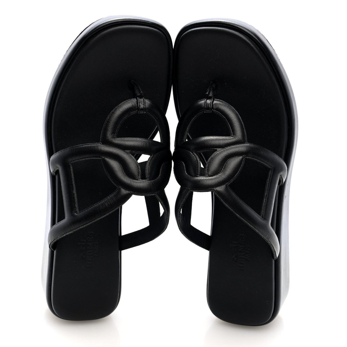 Nappa Gipsy Sandals 38 Black