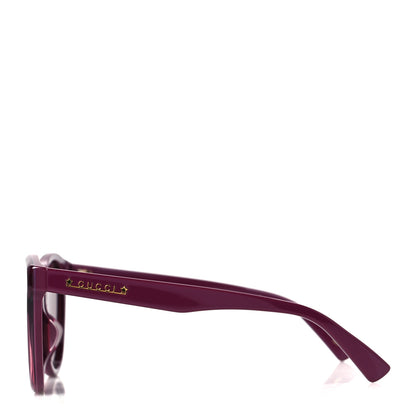 Gucci Acetate Round Frame Sunglasses GG1171SK Red 3 of 8