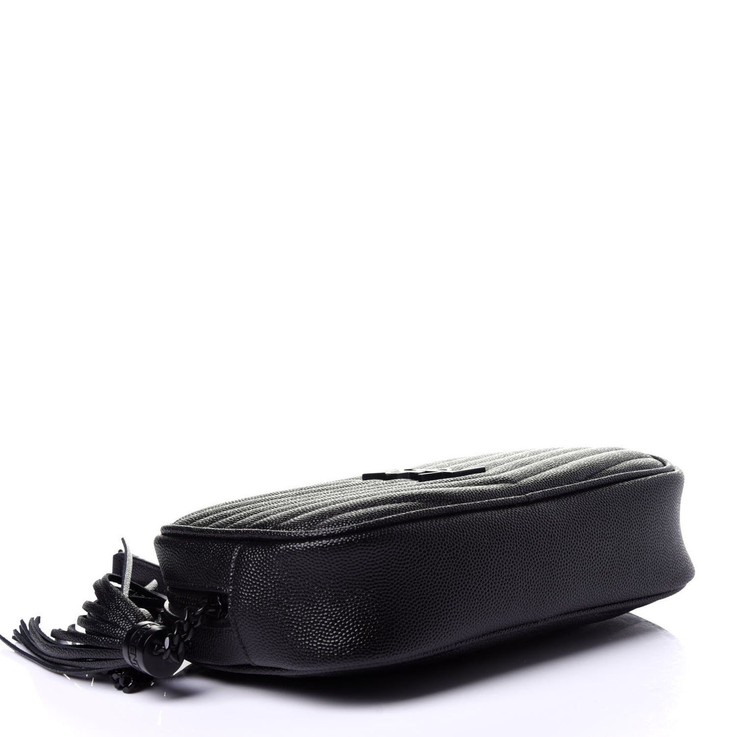 Grain De Poudre Matelasse Monogram Mini Lou Camera Bag Black