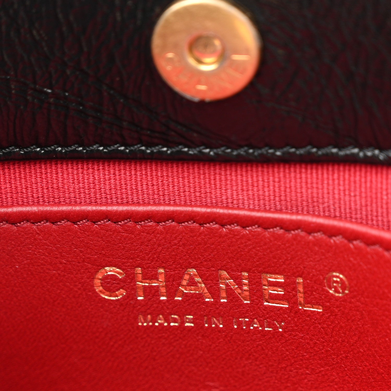 Chanel Shiny Crumpled Calfskin Quilted Small Wavy CC Hobo Black 6 of 11