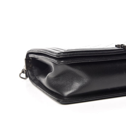 Chanel Lambskin Quilted New Medium Boy Flap Black 5 of 10