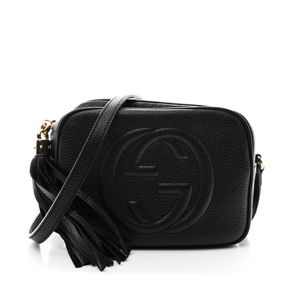 Gucci Pebbled Calfskin Small Soho Disco Bag Black 1 of 9