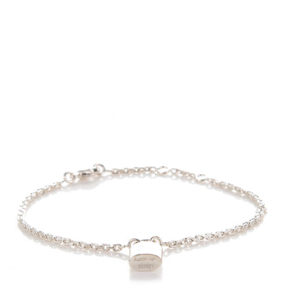 Louis Vuitton Sterling Silver Lockit Bracelet 1 of 5