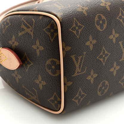 Louis Vuitton Monogram Speedy Bandouliere 20 Beige 7 of 9